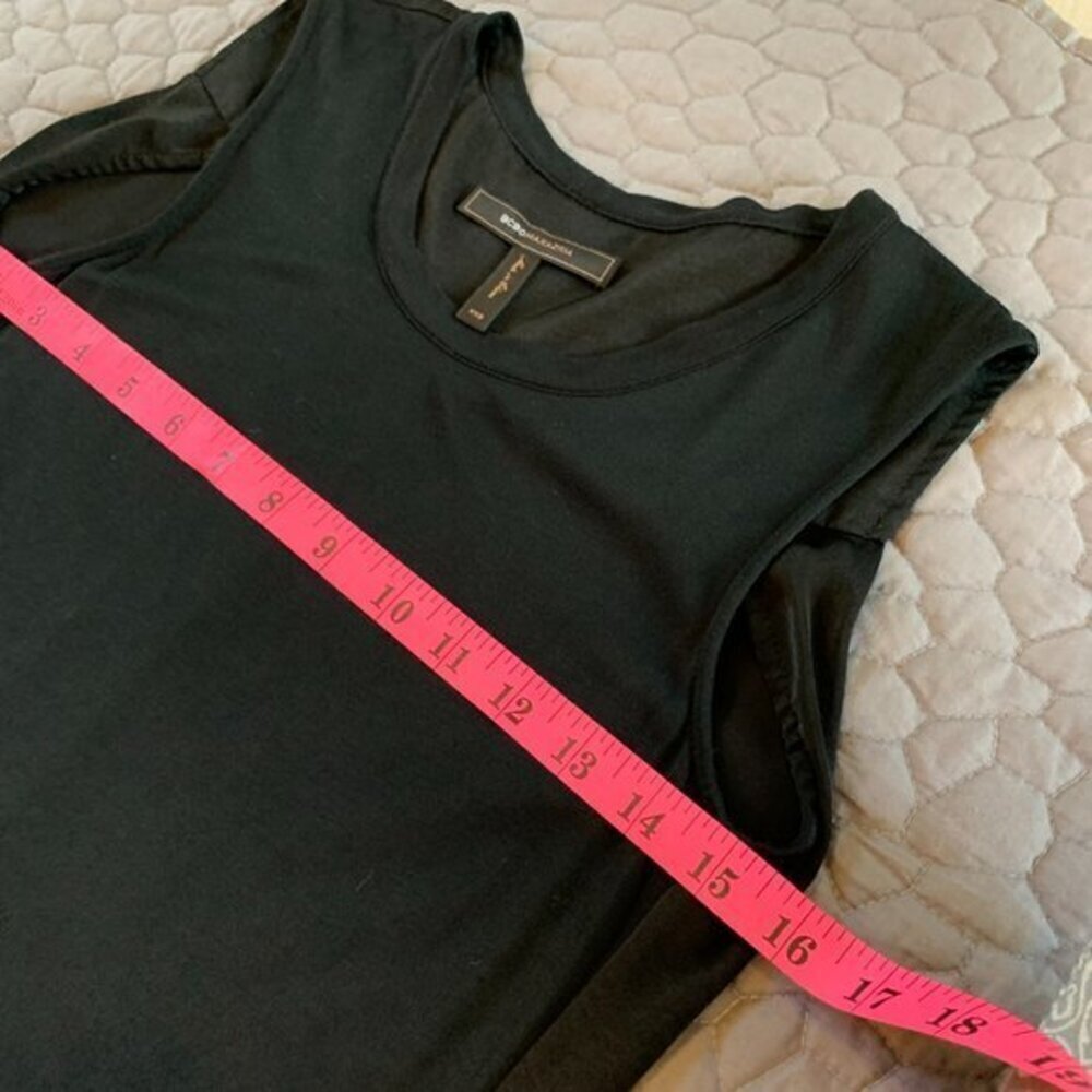 BCBGMaxAzria Miranda Tunic Dress Ruffle Bottom - Picture 5 of 9